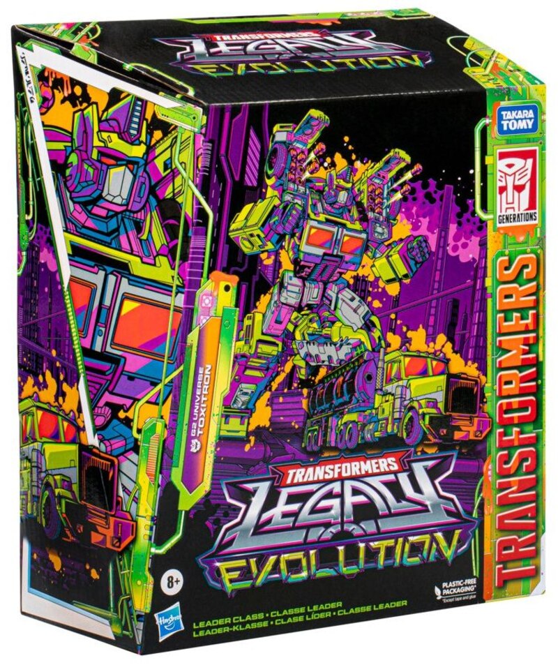 Toxitron Box Art Revealed from Transformers Legacy Evolution Walmart